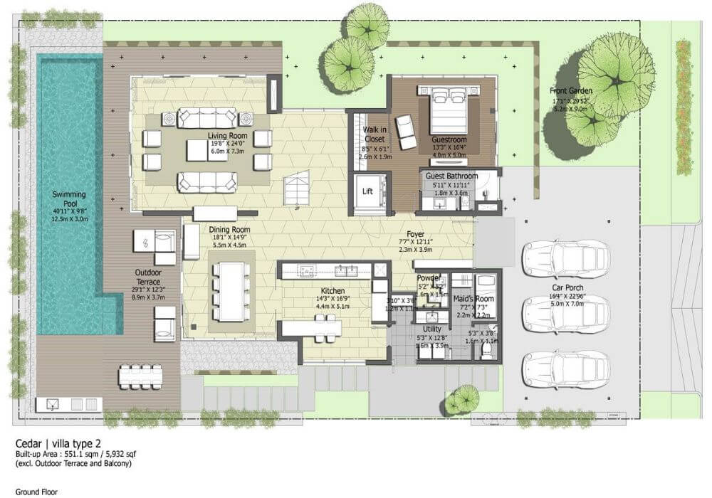 Embassy Boulevard Cedar Floor Plan (1)